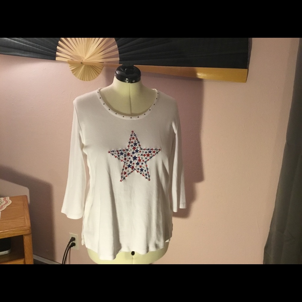Shirt with bling